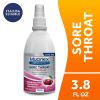 Mucinex¬Æ InstaSoothe Sore Throat + Pain Relief Sore Throat Spray. Powerful sore throat relief with soothing cherry flavor.