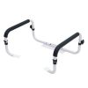 VEVOR Toilet Safety Rail, 300LBS Capacity Toilet Seat Frame, Adjustable Width Fit Most Toilets, Easy Installation, Toilet Handles Grab Bars with Padde